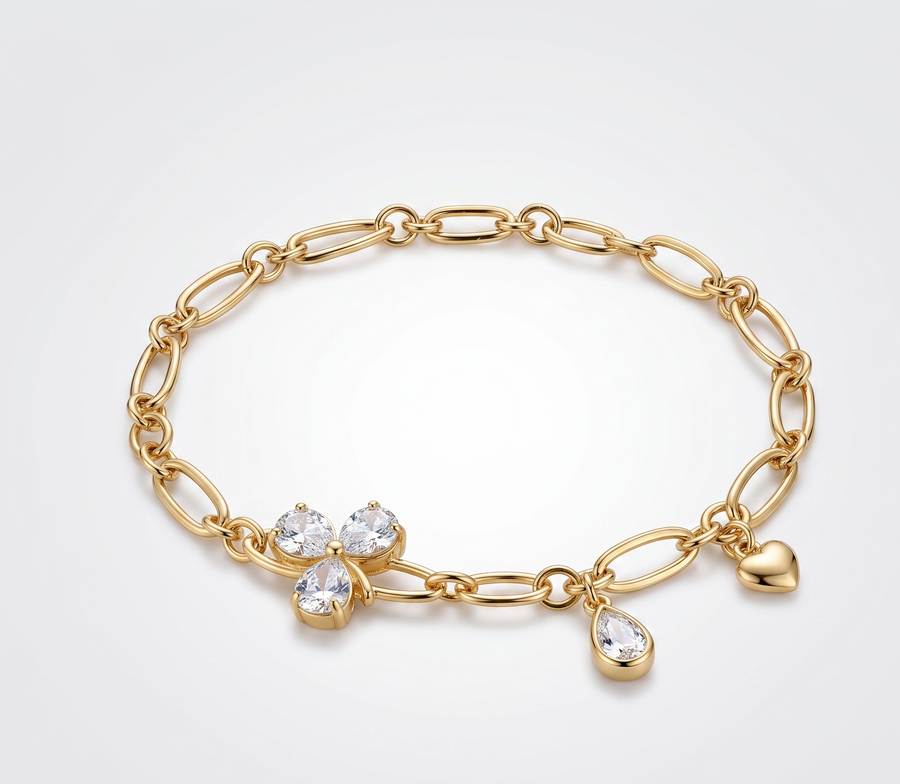 Gold Stainless Steel Bracelet